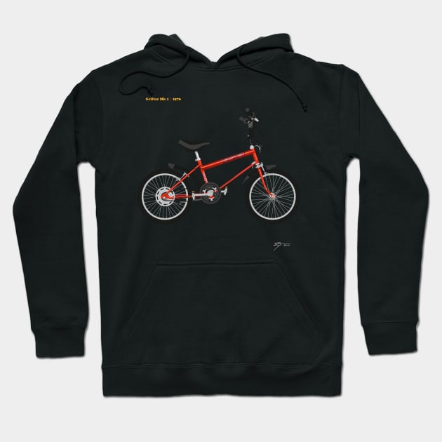 Raleigh Grifter Mk 1 Red Classic Hoodie TeePublic